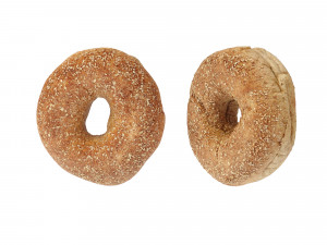 Whole Wheat Bagel 3D Model
