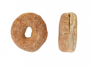 Whole Wheat Bagel 3D Model