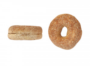 Whole Wheat Bagel 3D Model