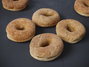 Whole Wheat Bagel 3D Model