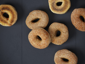 Whole Wheat Bagel 3D Model