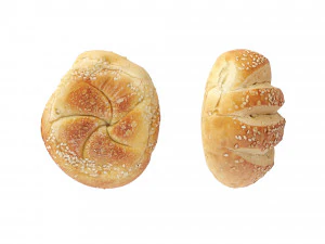 Hamburger Bun 3D Model