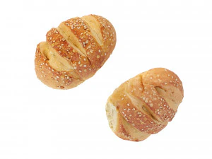 Hamburger Bun 3D Model