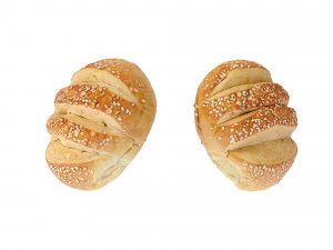 Hamburger Bun 3D Model