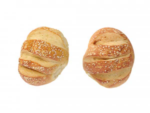 Hamburger Bun 3D Model