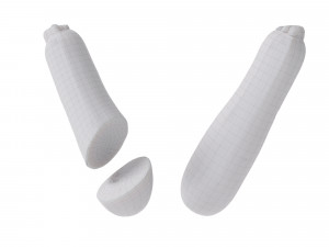 Zucchini Modèle 3D