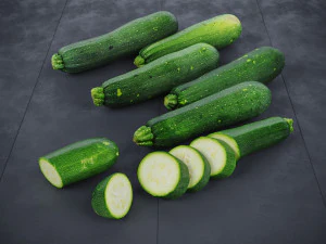 Zucchini 3D Model