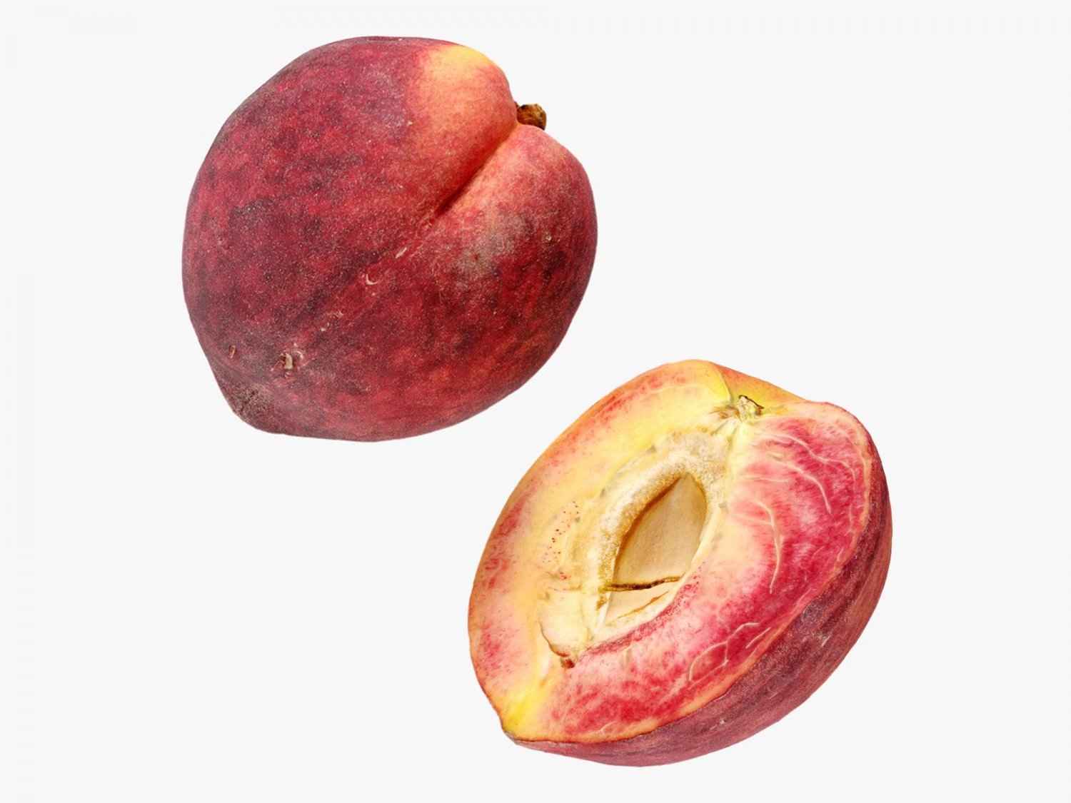 Peaches 3D Model .c4d .max .obj .3ds .fbx .stl .blend 