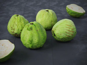 Guavas Green 3D Model