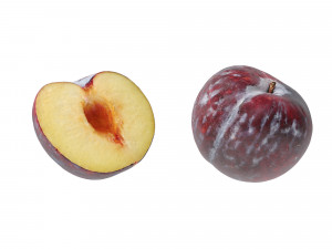 Black Plums 3D-Modell
