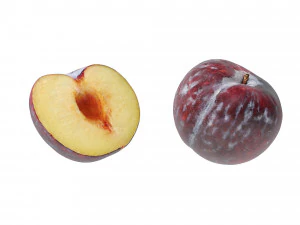 Black Plums 3D Model