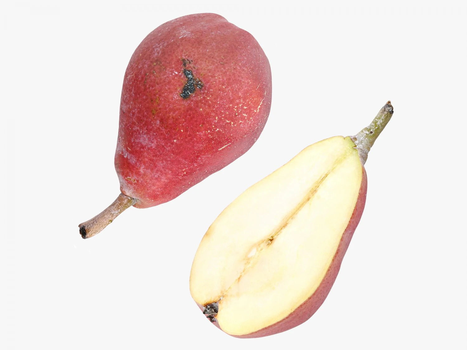 Груші Червоні 3D Модель .c4d .max .obj .3ds .fbx .stl .blend 