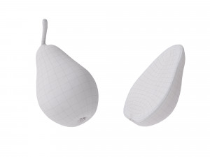 Pears Red 3D Model
