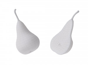 Pears Bosc 3D-Modell