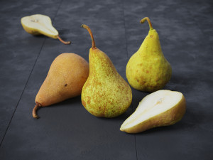 Pears Bosc 3D-Modell