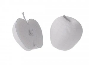Golden Apples 3D Model