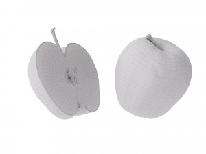 Golden Apples 3D Model