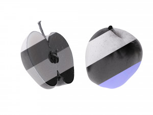 Golden Apples 3D Model