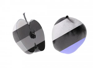 Golden Apples 3D Model