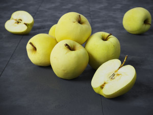 Golden Apples 3D Model