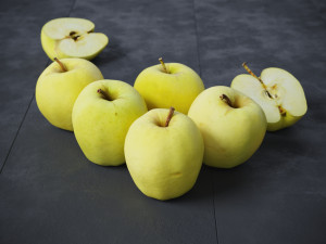 Golden Apples 3D Model