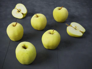 Golden Apples 3D Model