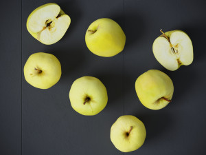 Golden Apples 3D Model