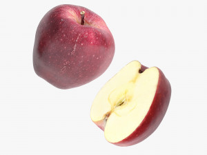 Apples red delicious 3D-Modell