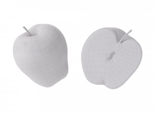 Apples red delicious 3D-Modell