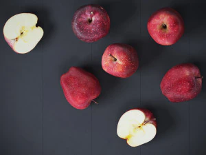 リンゴは真っ赤で美味しい 3Dモデル