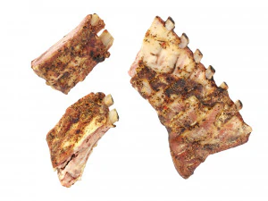 Grilled Ribs 3D Model