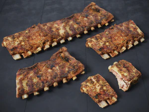 Grilled Ribs 3D Model