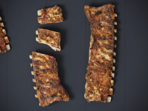 Grilled Ribs 3D Модель
