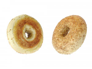 Sesame Bagels 3D Model