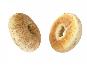 Sesame Bagels 3D Model