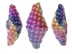 Mini butter croissants 3D Model