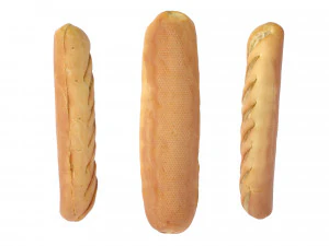 Baguette Lembut Model 3D
