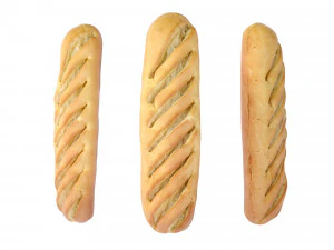 Baguette Lembut Model 3D