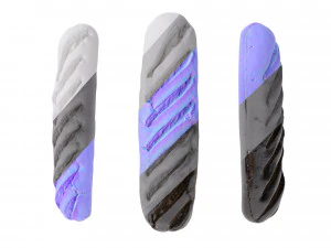 Baguette Lembut Model 3D