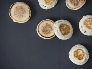 English Muffins 3D Model