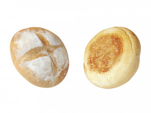 Sourdough Bread Round 3D मॉडल