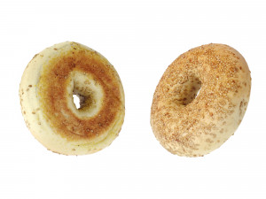 Sesame Bagels 3D Model