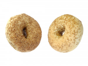 Sesame Bagels 3D Model