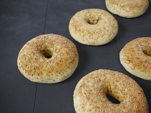 Sesame Bagels 3D Model