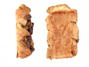 Maple pecan plait Modello 3D