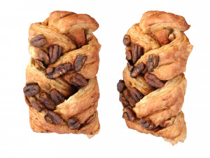 Maple pecan plait Modello 3D