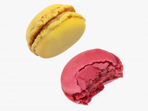 Macaron francesi Modello 3D