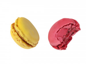 French macarons Modèle 3D