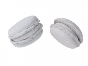French macarons Modèle 3D