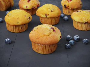 Blueberry Muffins 3D Model